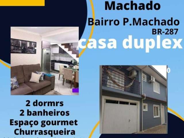 Casa / Sobrado para Venda em Santa Maria, Pinheiro Machado, 2 dormitórios, 2 banheiros, 1 vaga