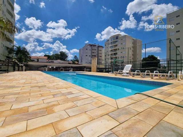 Apartamento para venda em Vila Nogueira de 94.00m² com 3 Quartos, 1 Suite e 2 Garagens