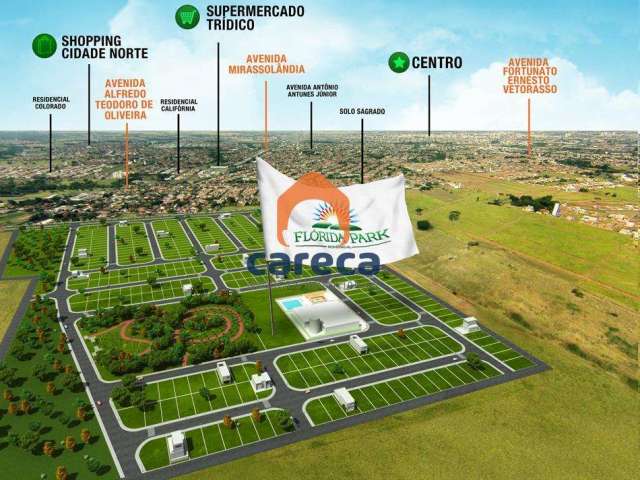 Terreno para venda em Residencial Flórida Park de 299.00m²