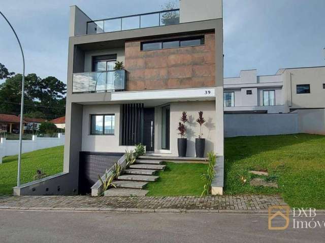 Casa de Condomínio para venda em Santa Cândida de 293.00m² com 4 Quartos, 4 Suites e 3 Garagens