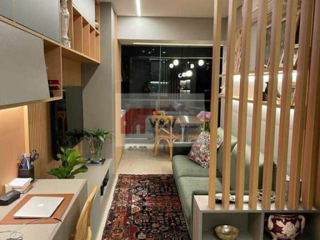 Apartamento para venda em Brooklin Paulista de 43.00m² com 1 Quarto, 1 Suite e 1 Garagem