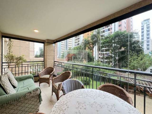 Apartamento para venda em Brooklin Paulista de 125.00m² com 3 Quartos, 2 Suites e 2 Garagens