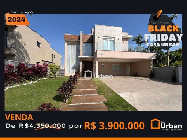 Casa de Condomínio para venda em Granja Viana de 356.00m² com 4 Quartos, 4 Suites e 9 Garagens