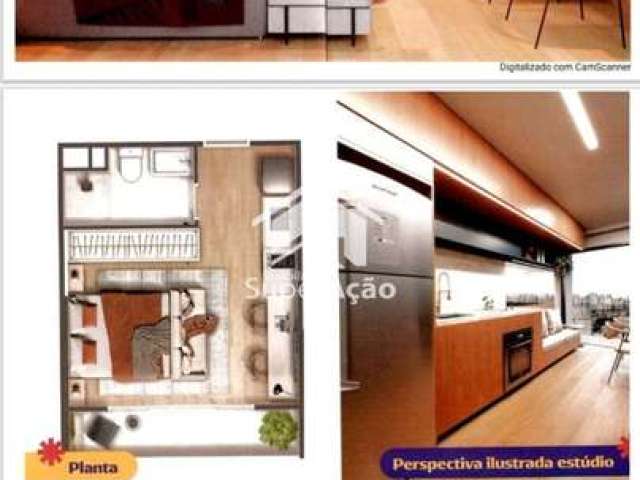 Apartamento para venda em Centro de 24.61m² com 1 Quarto