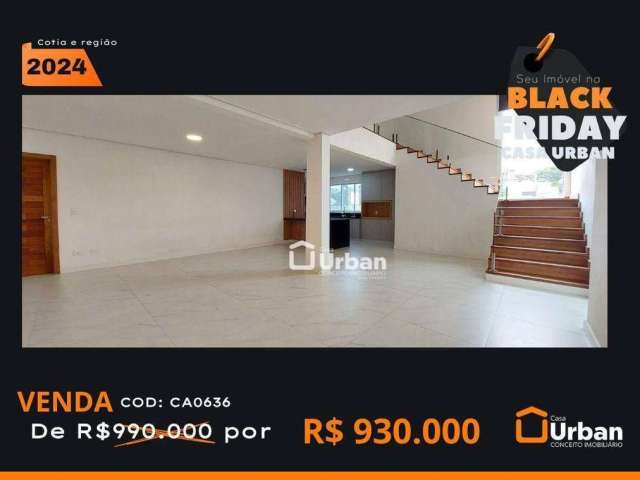 Casa de Condomínio para venda e aluguel em Vargem Grande Paulista de 300.00m² com 3 Quartos, 3 Suites e 6 Garagens