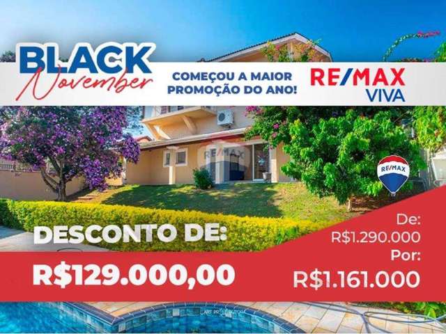 Casa para venda em Condomínio Parque Das Garças I de 316.60m² com 4 Quartos, 4 Suites e 4 Garagens