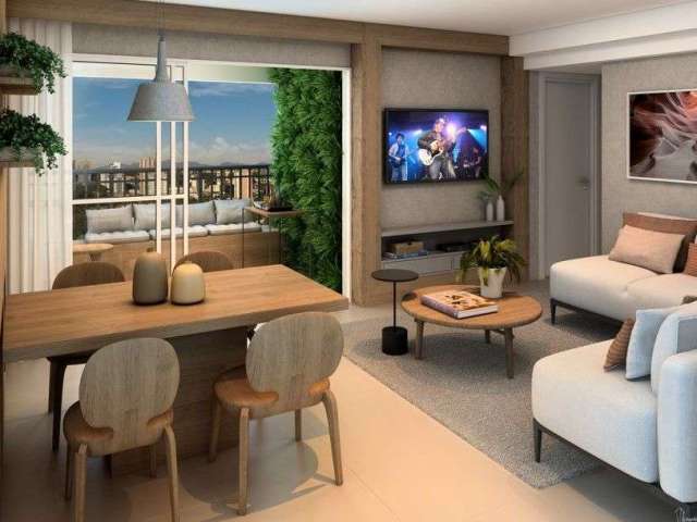 Apartamento para venda em Nova Campinas de 58.00m² com 2 Quartos, 1 Suite e 2 Garagens