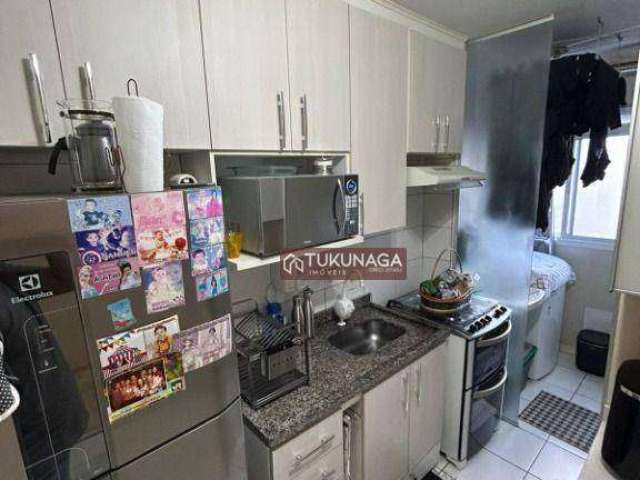 Apartamento para venda em Bosque Maia de 58.00m² com 2 Quartos, 1 Suite e 1 Garagem