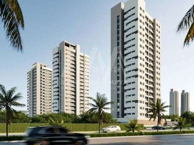 Apartamento para venda em Além Ponte de 95.00m² com 3 Quartos, 1 Suite e 2 Garagens