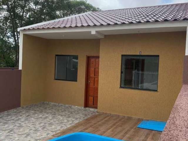 Casa para venda em Matinhos de 58.00m² com 2 Quartos, 1 Suite e 2 Garagens