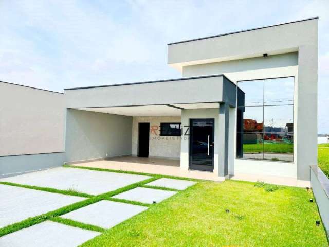 Casa de Condomínio para venda em Condomínio Residencial Evidências de 186.00m² com 3 Quartos, 1 Suite e 4 Garagens