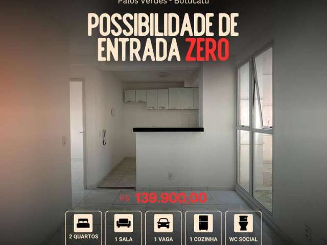 Apartamento para venda em Jardim Palos Verdes de 39.00m² com 2 Quartos e 1 Garagem