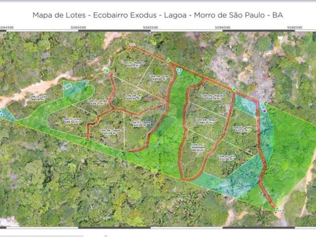 Terreno para venda em Morro De São Paulo de 429.21m²