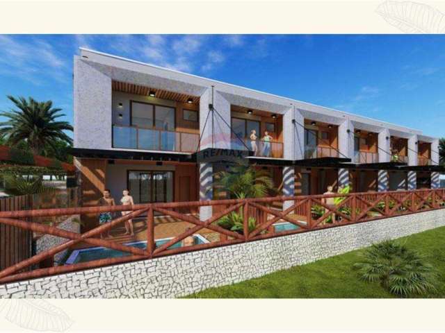 Apartamento para venda em Barra Grande De Maraú de 77.76m² com 2 Quartos, 2 Suites e 1 Garagem