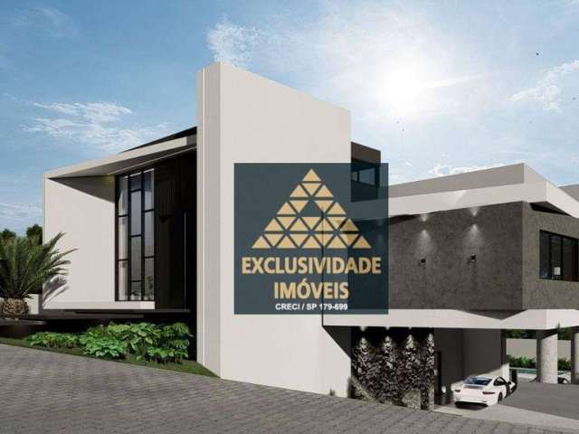 Sobrado para venda em Ouro Fino de 572.00m² com 4 Quartos, 4 Suites e 5 Garagens