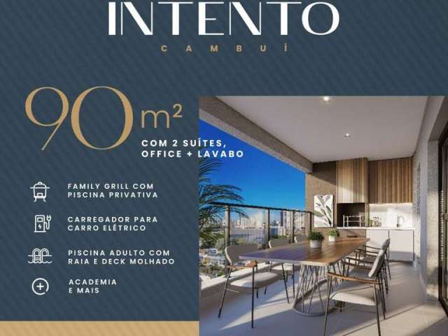 Apartamento para venda em Cambuí de 90.00m² com 3 Quartos, 2 Suites e 3 Garagens