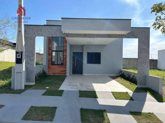 Casa de Condomínio para venda em Jardim Residencial Jardim de 118.00m² com 3 Quartos, 1 Suite e 2 Garagens