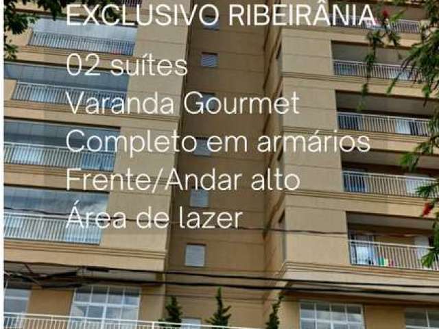 Apartamento para venda em Nova Ribeirânia de 77.00m² com 2 Quartos, 2 Suites e 2 Garagens