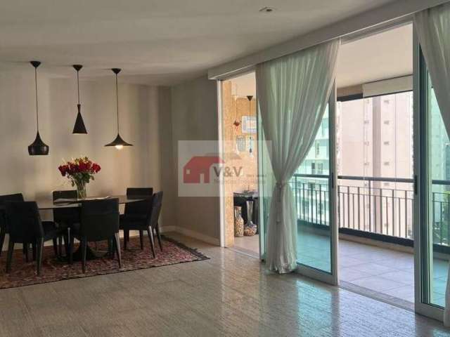 Apartamento para venda em Brooklin Paulista de 167.00m² com 3 Quartos, 3 Suites e 3 Garagens