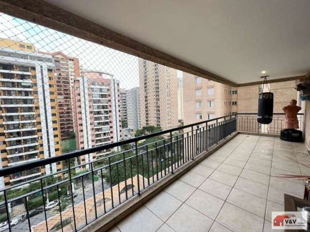 Apartamento para venda em Brooklin Paulista de 167.00m² com 3 Quartos, 3 Suites e 3 Garagens