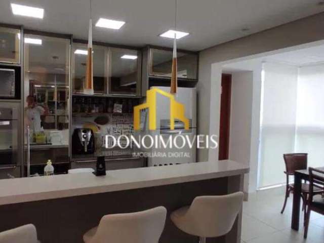 Apartamento para venda em Vila Scarpelli de 83.00m² com 2 Quartos e 2 Garagens