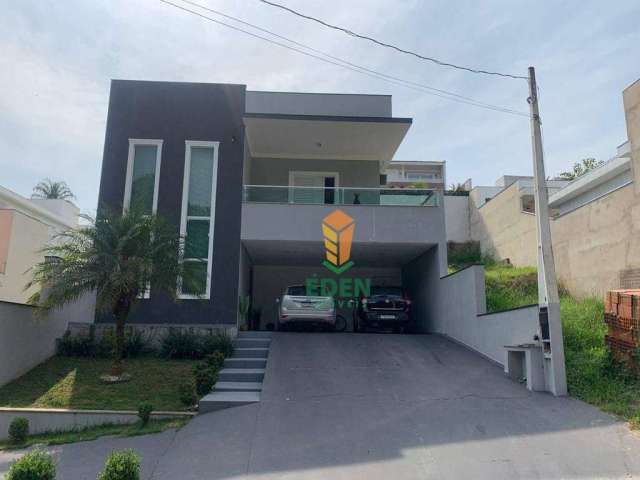 Casa de Condomínio para venda em Condomínio Residencial Gramados De Sorocaba de 280.00m² com 3 Quartos, 3 Suites e 4 Garagens