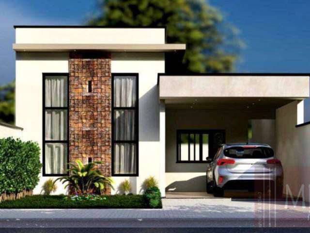 Casa para venda em Parque Residencial Campo Verde de 116.00m² com 3 Quartos e 1 Suite