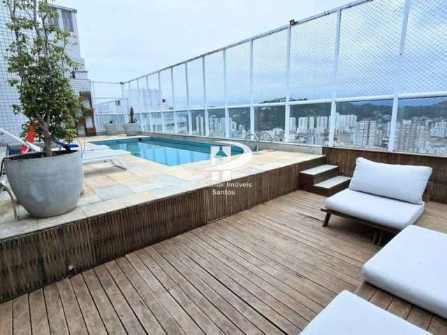 Apartamento para venda em Gonzaga de 450.00m² com 4 Quartos, 4 Suites e 4 Garagens