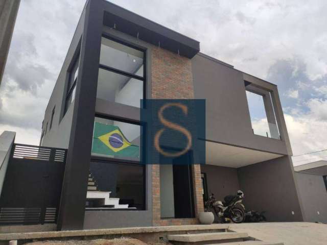 Casa de Condomínio para venda em Recanto Dos Eucaliptos de 207.00m² com 4 Quartos e 4 Suites