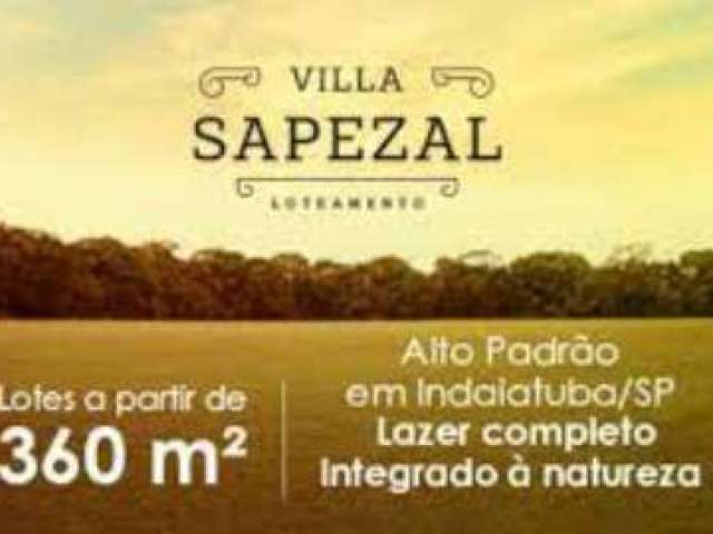 Terreno para venda em Condomínio Villa Sapezal de 360.00m²