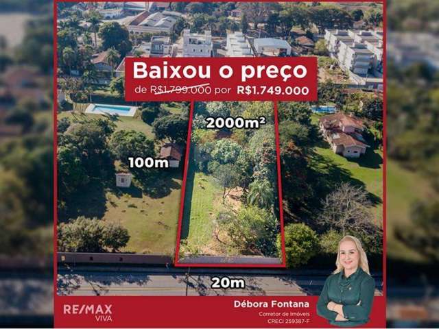 Terreno para venda em Jardim Ipê de 2000.00m²