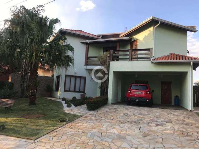 Casa de Condomínio para venda em Loteamento Alphaville Campinas de 337.00m² com 4 Quartos, 2 Suites e 4 Garagens