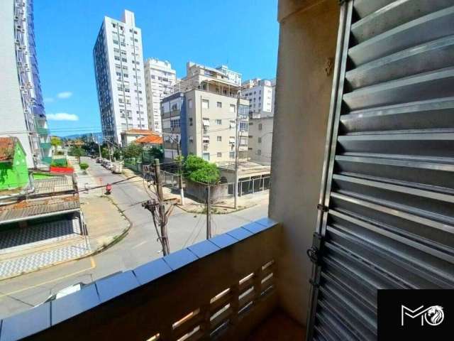 Apartamento no bairro do Itararé, São Vicente/SP apenas 01 quadra da praia