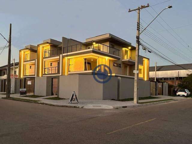 Triplex em Pinhais, 3 dormitórios à venda, 149 m² por R$ 849.000 - Jardim Atuba I - Pinhais/PR