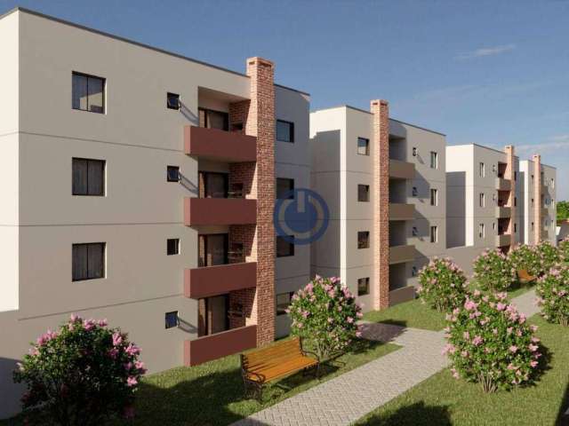 Apartamento com 2 dormitórios à venda, 51 m² por R$ 250.000 - Vargem Grande - Pinhais/PR