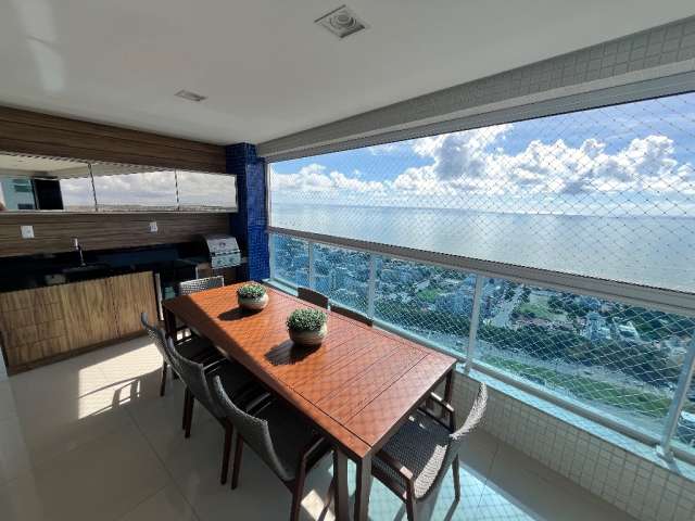 Apartamento 245m², andar alto, vista definitiva, 3 suítes, DCE, lazer completo R$ 3.000.000,00