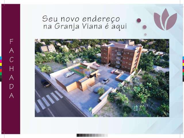 Apartamentos prontos à venda com 2 dormitórios na Granja Vianna