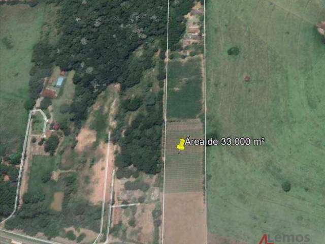 Área à venda, 33000 m² - Usina - Atibaia/SP - AR0012