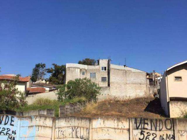 Terreno à venda de 522 m² no bairro Jardim Alvinópolis em Atibaia/SP - TE0546