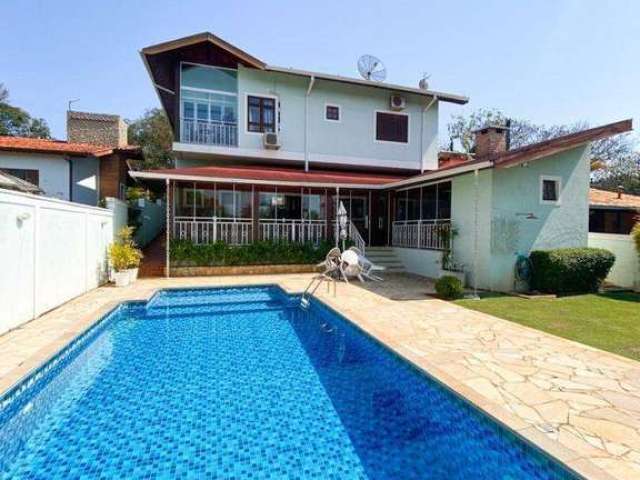 Casa com 4 dormitórios à venda, porteira fechada, no Palavra da Vida - Atibaia/SP - CA5680