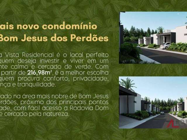 Casa com 3 dormitórios à venda, no Bella Vista Residencial em Bom Jesus dos Perdões/SP - CA5714