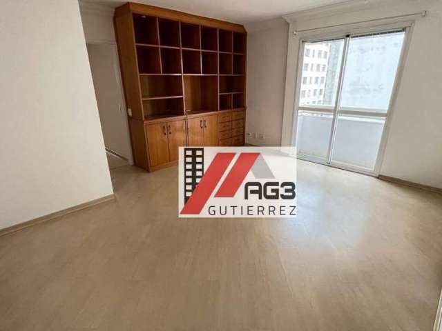 Apartamento com uma suíte master com closet, lazer e vaga de garagem em Higienópolis