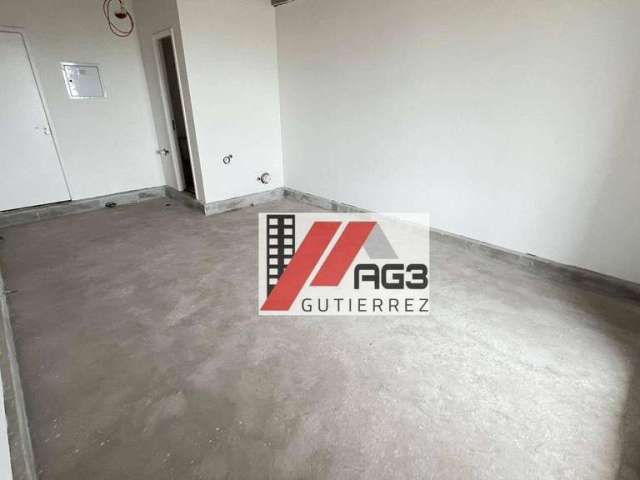 Sala comercial nova com 2 banheiros e 2 vagas na Barra Funda