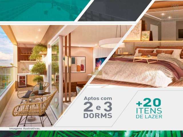 Apartamento com 3 dormitórios à venda, 103 m² por R$ 937.490,60 - Edifício Vila do Parque - Indaiatuba/SP