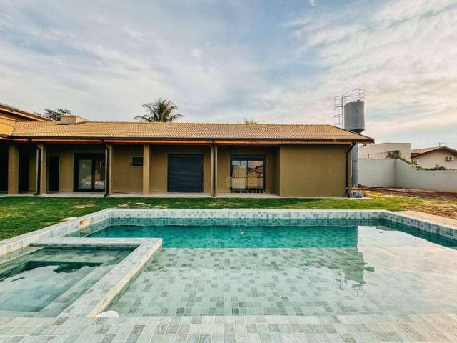 Casa com 4 dormitórios à venda, 417 m² por R$ 2.890.000,00 - Terras de Itaici - Indaiatuba/SP