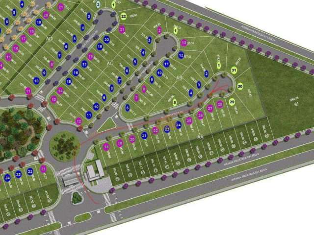 Terreno à venda, 674 m² por R$ 682.459,37 - Condomínio Residencial Casa do Lago - Indaiatuba/SP