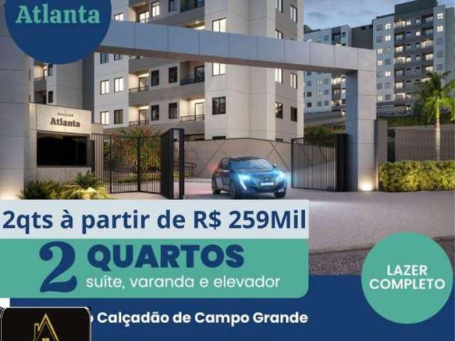 Lançamento de condomínio próximo ao calçadão de campo grande