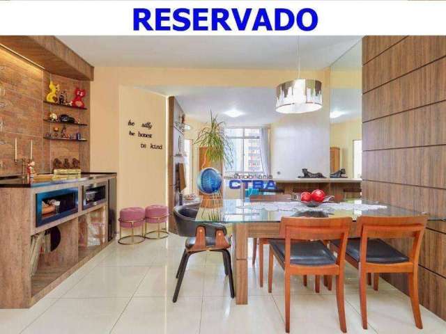 Apartamento semimobiliado com 3 quartos à venda, 85 m² por R$ 549.900 - Cristo Rei - Curitiba/PR