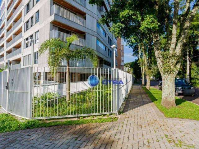 Apartamento com 2 quartos com suíte 58m² por R$ 4.500/mês - Água Verde - Curitiba/PR