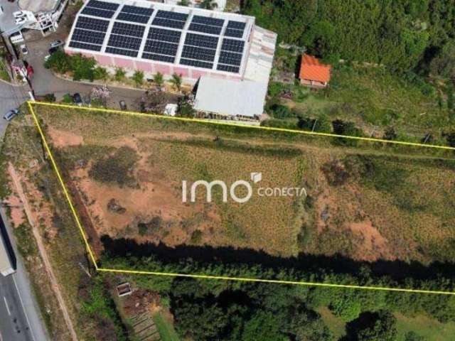 Vende Excelente Área de Terreno Industrial/ Residencial   5.000m² em frente à Rod. Pref. Hermegildo Tonoli  , localização privilegiada!!!